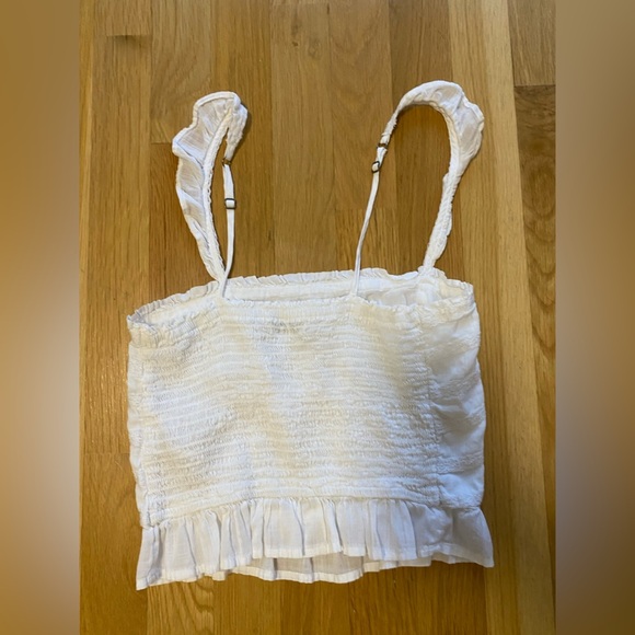 Abercrombie & Fitch white crop top - Picture 6 of 10